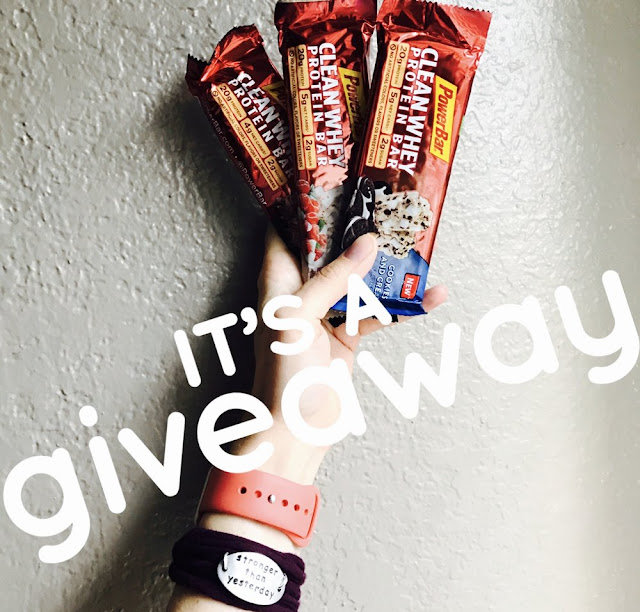 giveaway enter to win contest power bar clean whey protein bars winner nutrition 