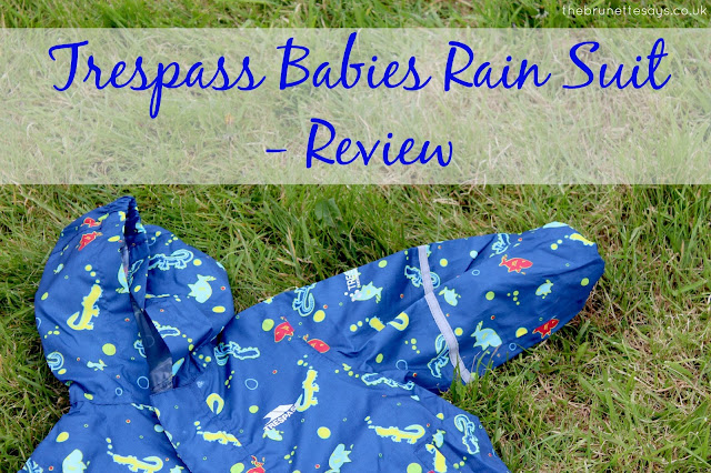 trespass, baby, toddler, rain suit, all weather, outdoor play