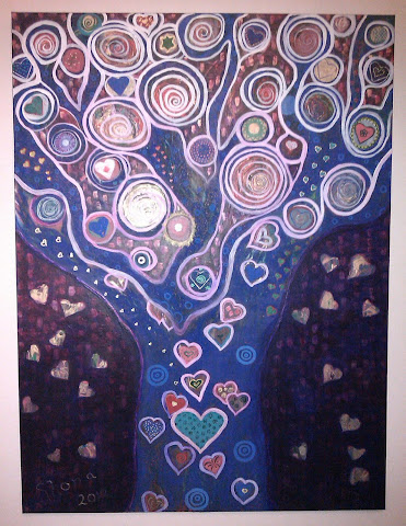 Finished Heart Tree
