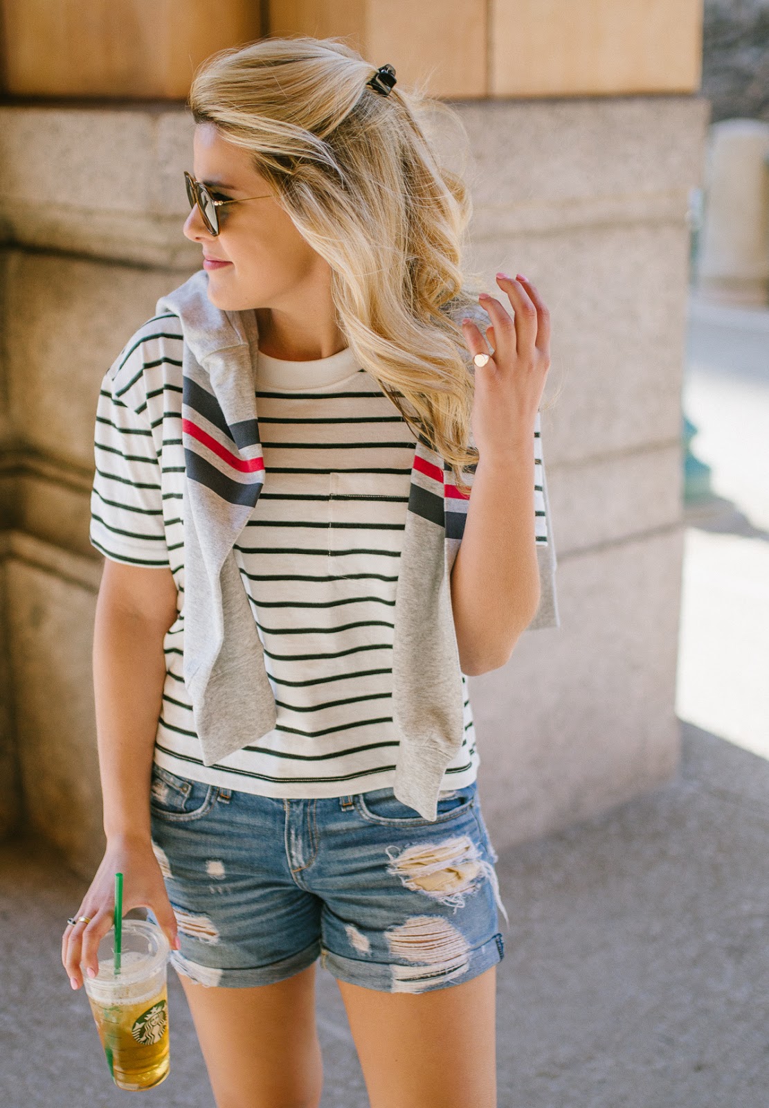 Summer Wind The Best {Modest} Jean Shorts
