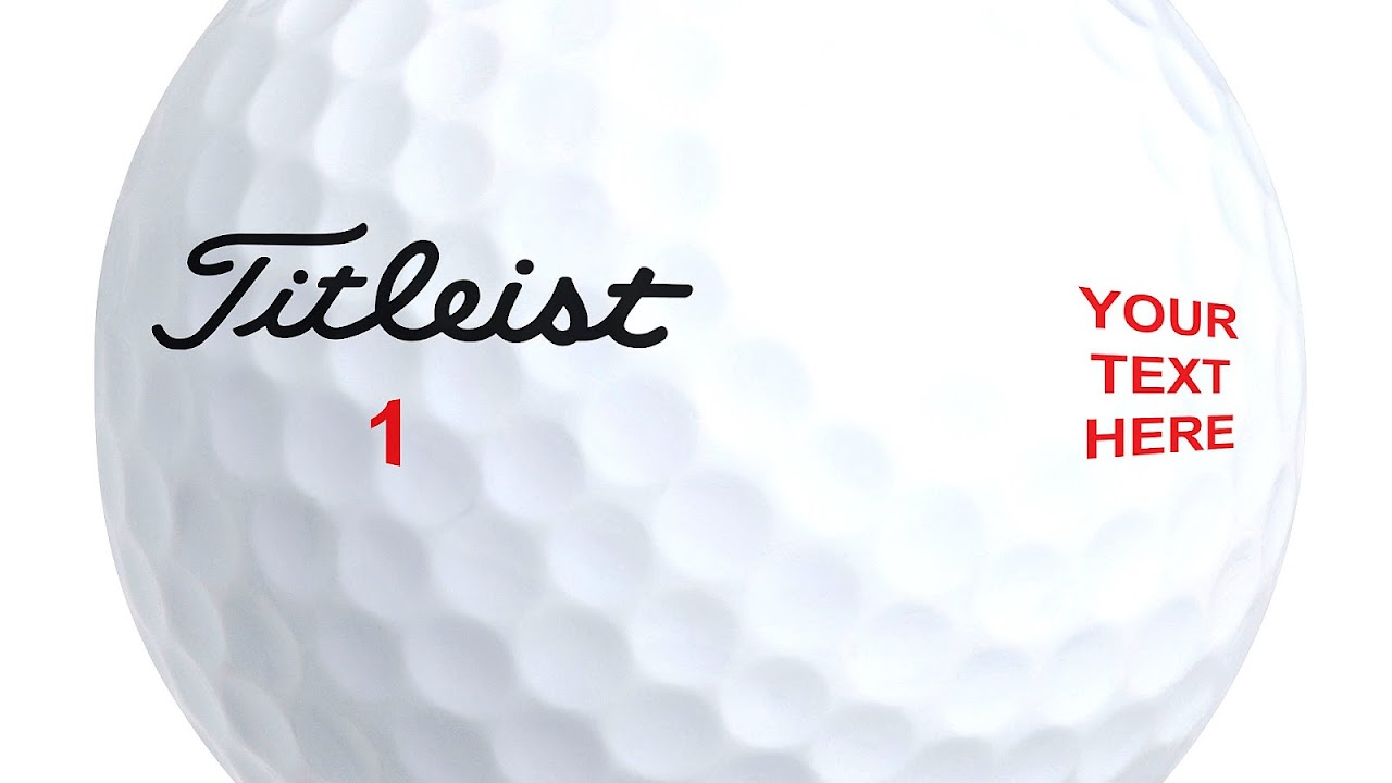 Pro V1 Personalized Golf Balls Ball Choices