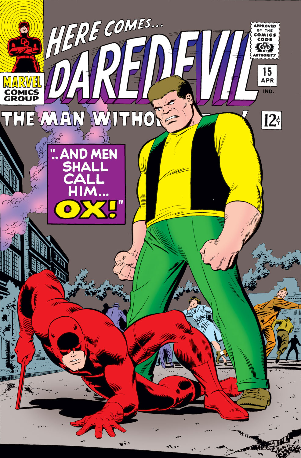 Read online Daredevil (1964) comic -  Issue #15 - 1