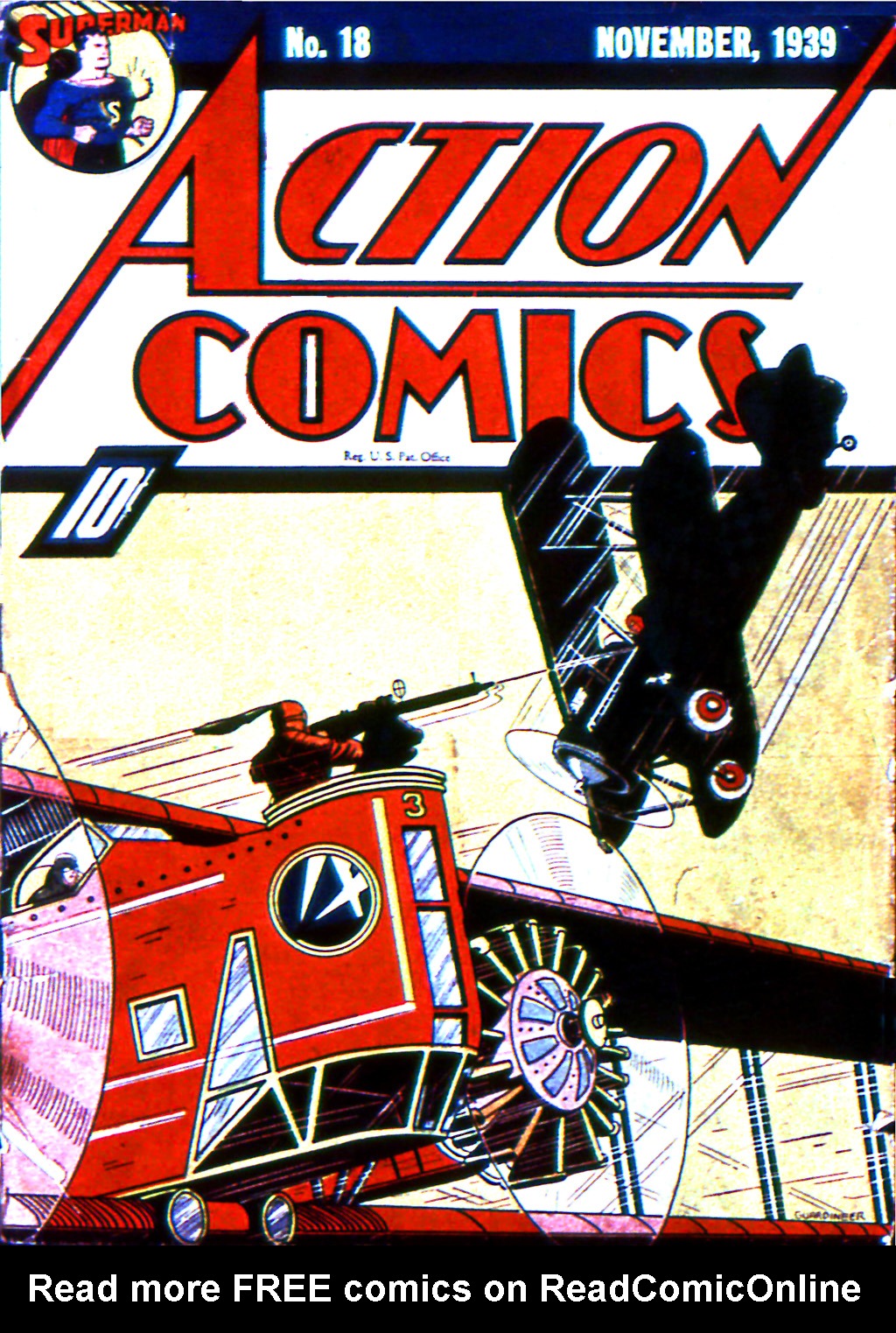 Read online Action Comics (1938) comic -  Issue #18 - 1
