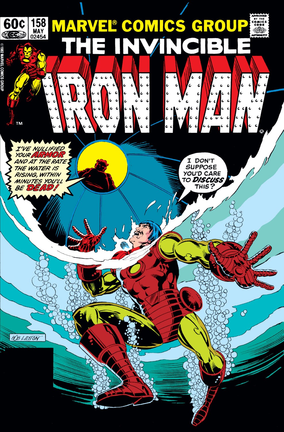 Read online Iron Man (1968) comic -  Issue #158 - 1