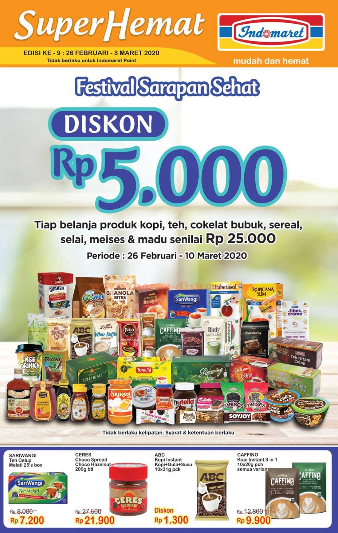 Katalog Harga dan Promo INDOMARET Terbaru