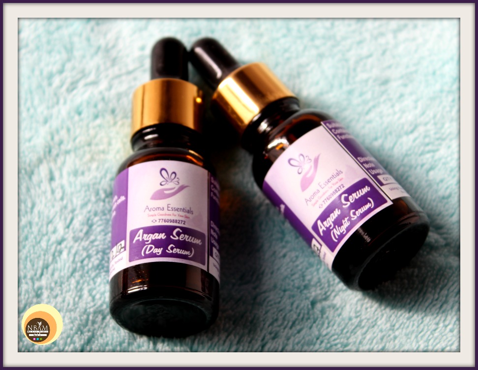 Natural Beauty And Makeup Aroma Essentials Argan Serum (Day & Night) Review For All Skin Types