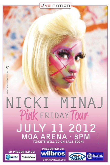 Get tickets for Nicki Minaj Live in Manila