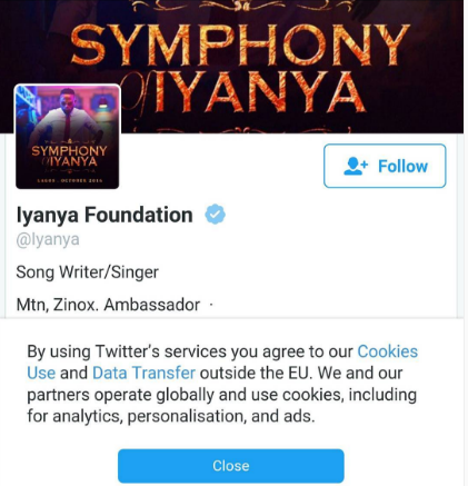 unnamed Iyanya dissociates himself from all tweets and messages shared on his twitter handle and facebook page