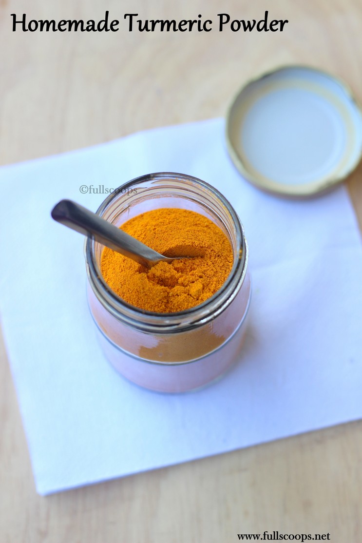 Homemade Turmeric Powder Full Scoops A food blog with easy,simple