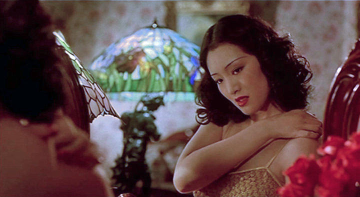 Favorite Hong Kong actresses: Gong Li in "Shanghai Triad"