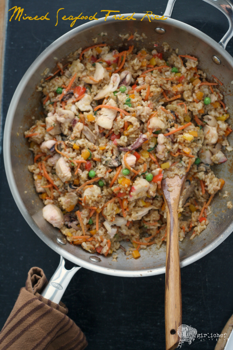 Mixed Seafood Fried Rice