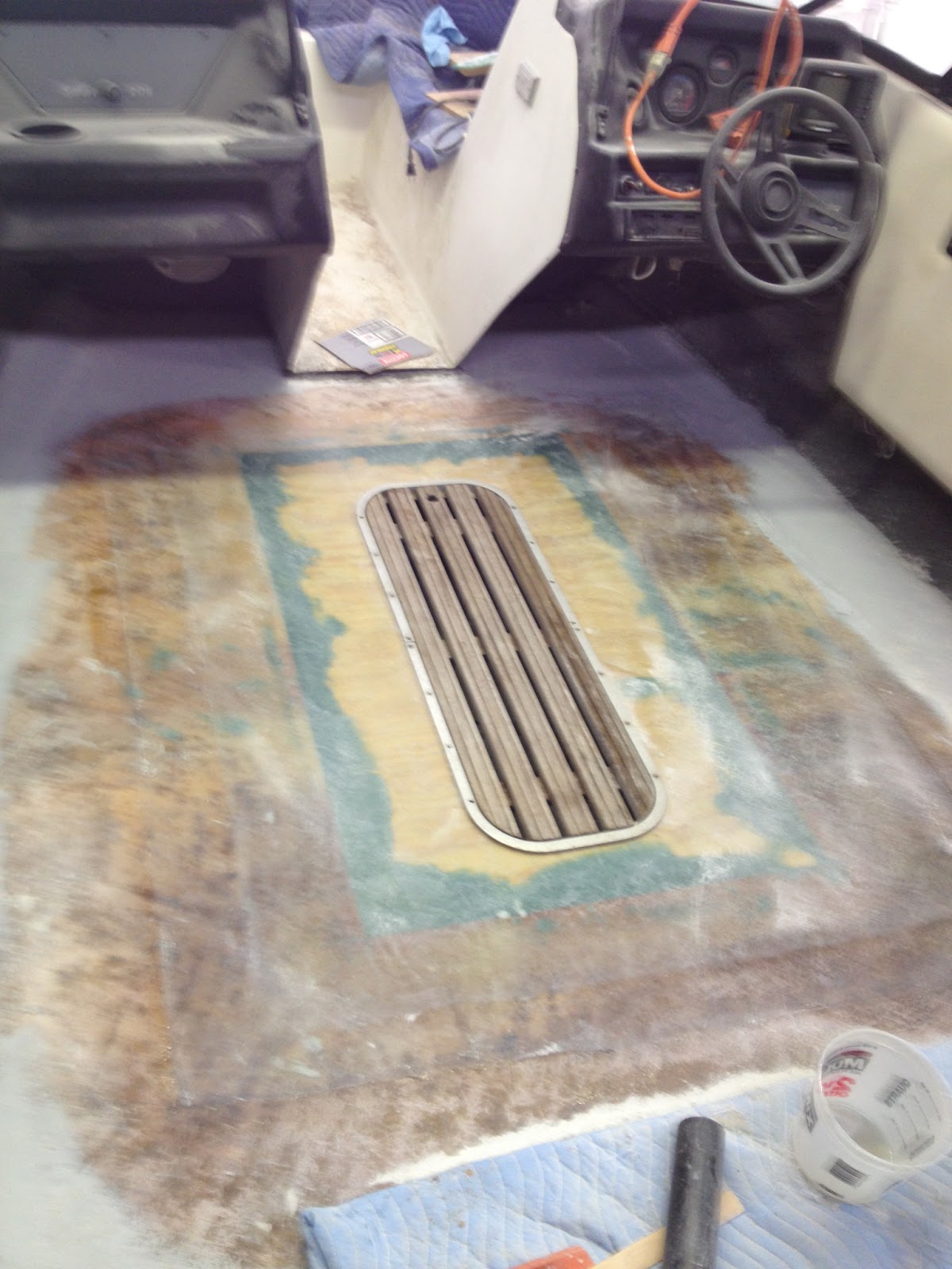 Build a Skiff Ski Boat Floor