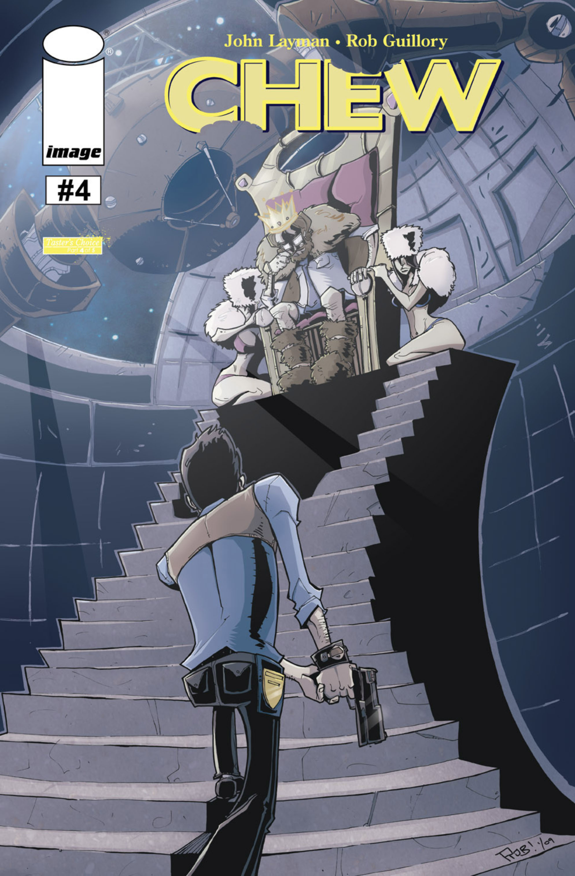 Read online Chew comic -  Issue #4 - 1
