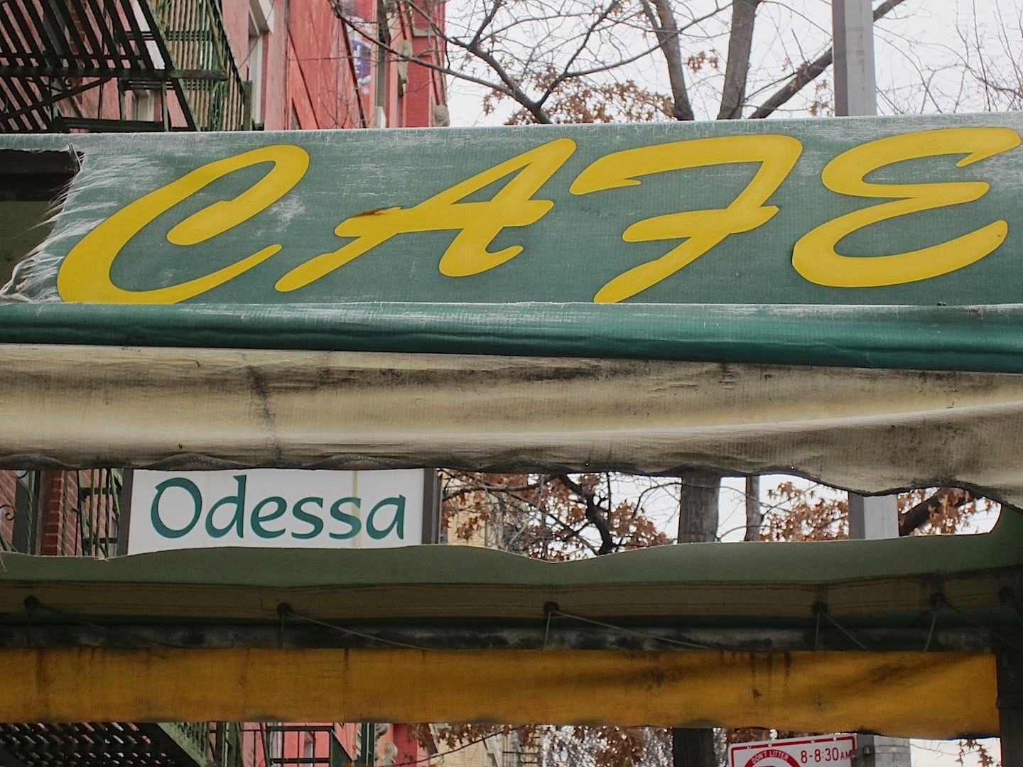 EV Grieve Applicants for 7A, Odessa Cafe & Bar highlight February CB3