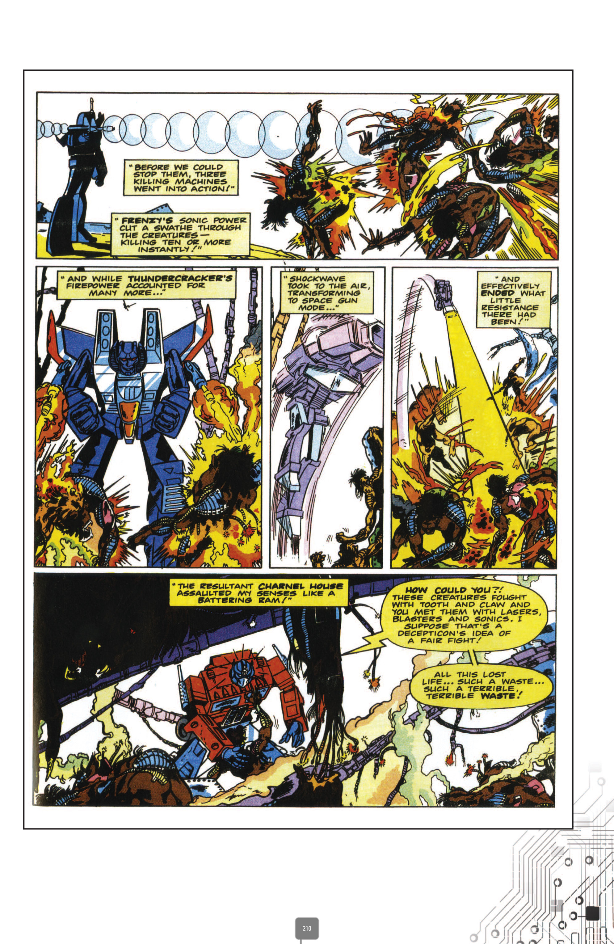 Read online The Transformers Classics UK comic -  Issue # TPB 3 - 210