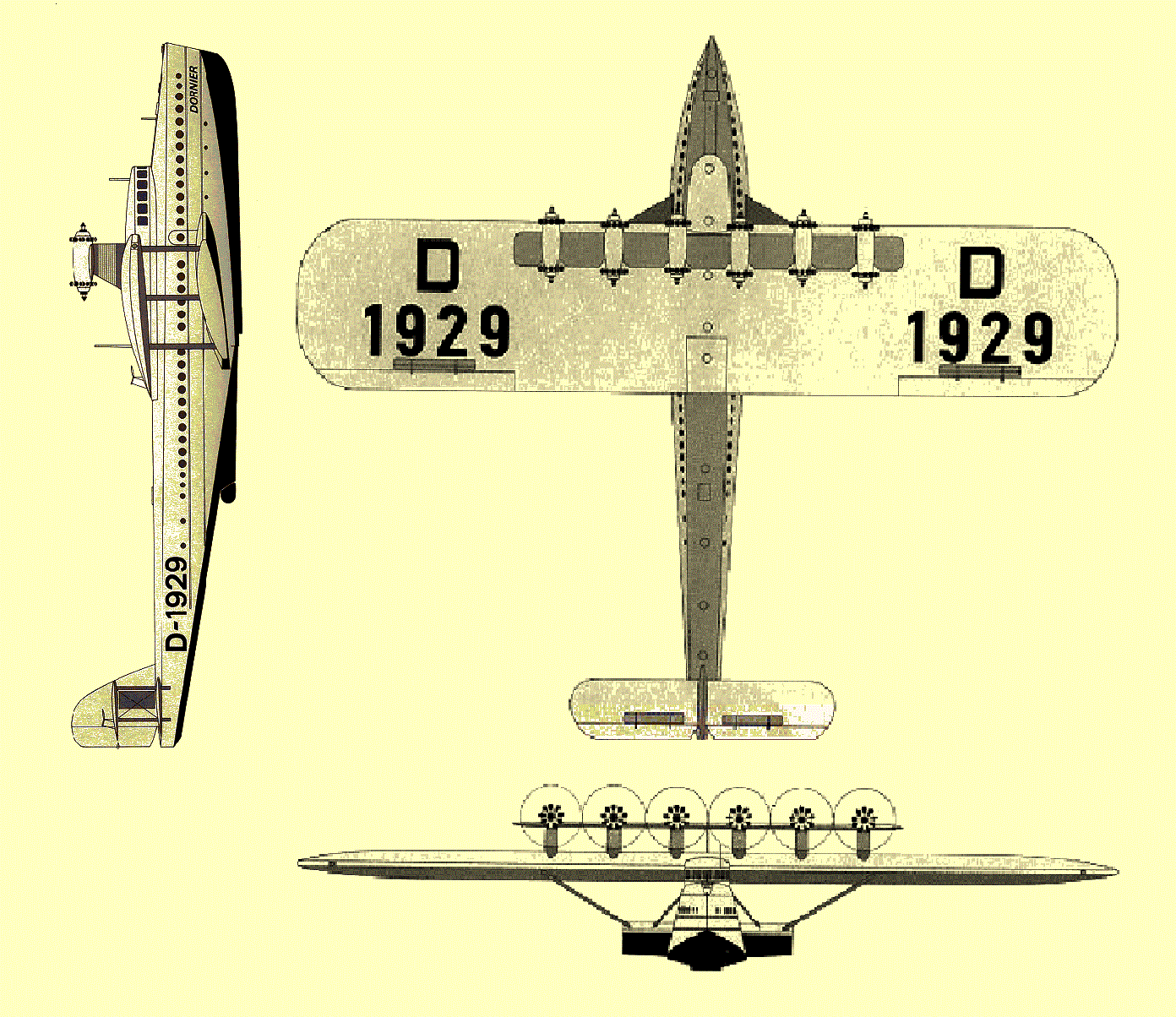 aerosngcanela Dornier Do X
