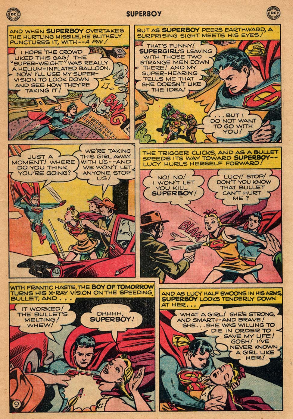 Read online Superboy (1949) comic -  Issue #5 - 10