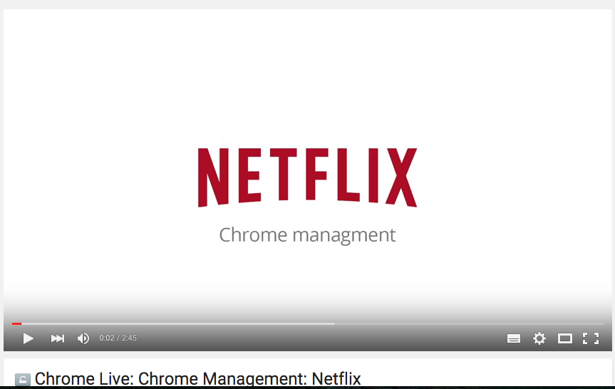 [Netflix 의 Google Apps 및 Chrome OS, Chrome Management 적용기]