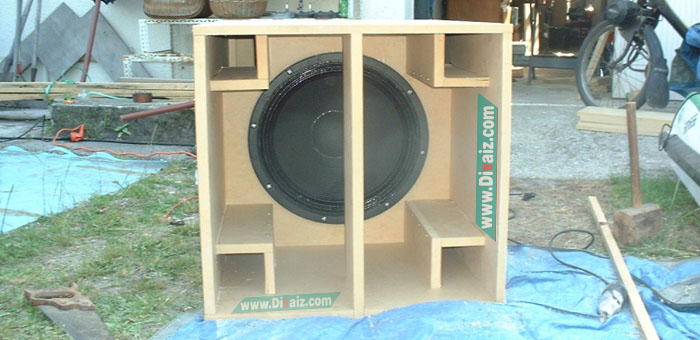 box speaker low mid