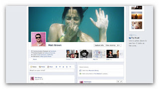 Timeline de Facebook para perfiles