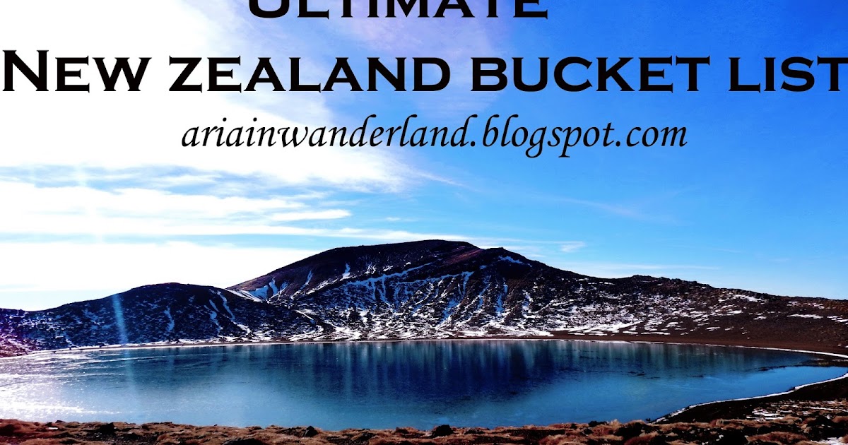 Ultimate New Zealand Bucket List