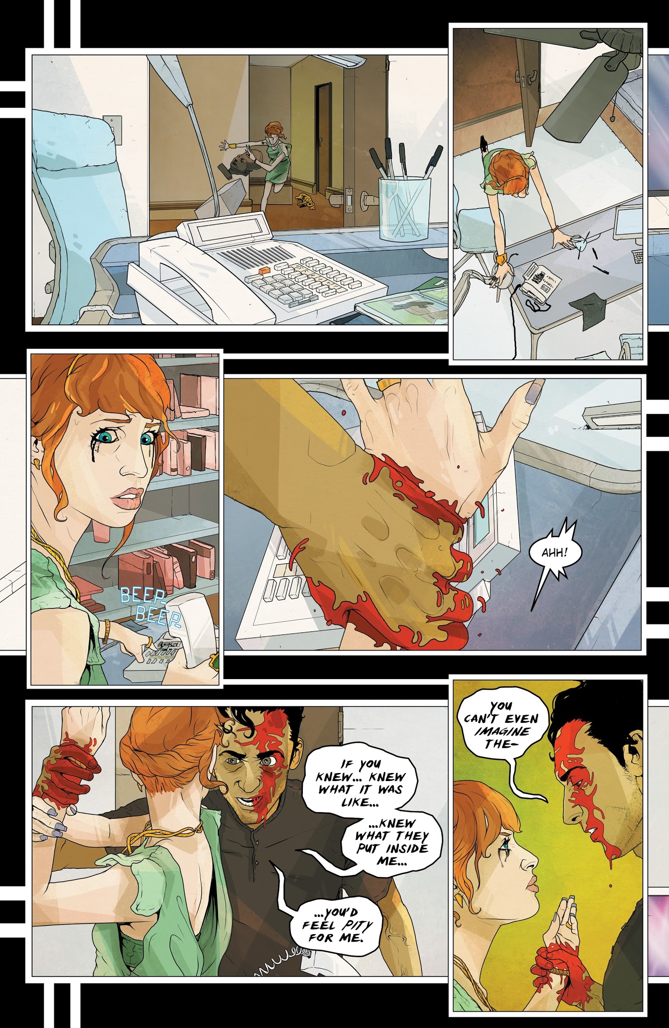 Read online Regression comic -  Issue #4 - 5