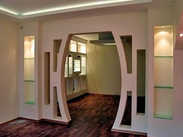Latest 50 Pop Arch Designs For Modern Living Rooms 2019