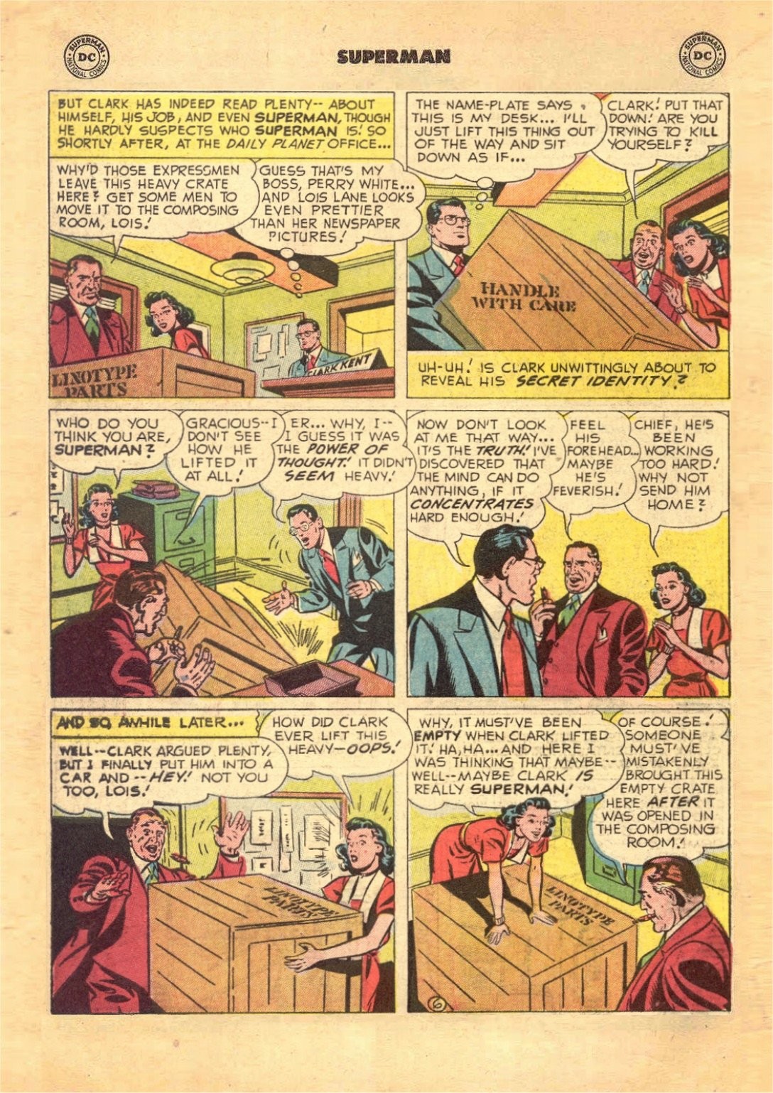 Read online Superman (1939) comic -  Issue #71 - 8