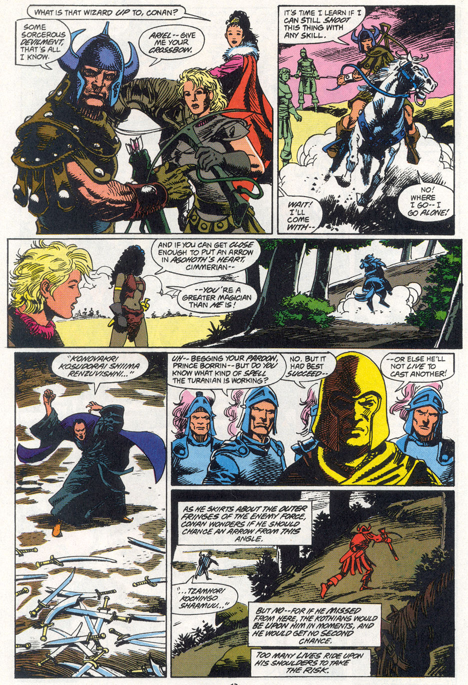 Read online Conan the Barbarian (1970) comic -  Issue #269 - 10