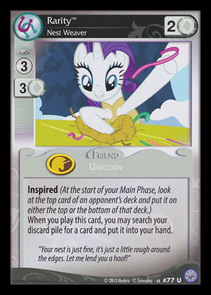99 My Little Pony Friends Forever MLP CCG 1x Tea With Discord 
