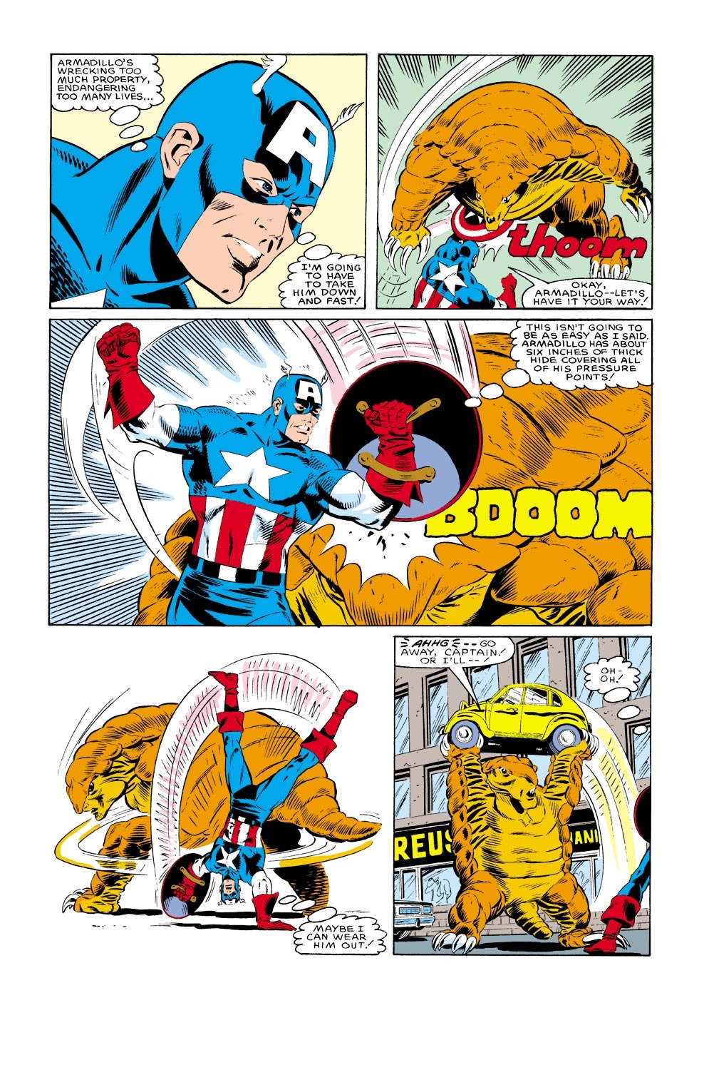 Read online Captain America (1968) comic -  Issue #316 - 19