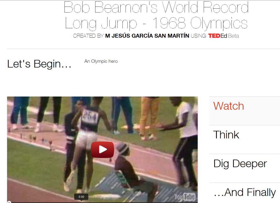 Bob Beamon's World Record Long Jump 1968 Olympics