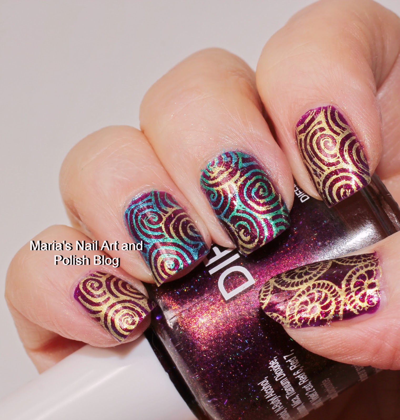 Marias Nail Art and Polish Blog: My stamping journey - part 6