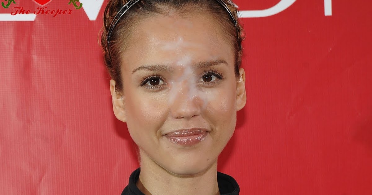 katie morgan hot blowjob cumshot on jessica alba face