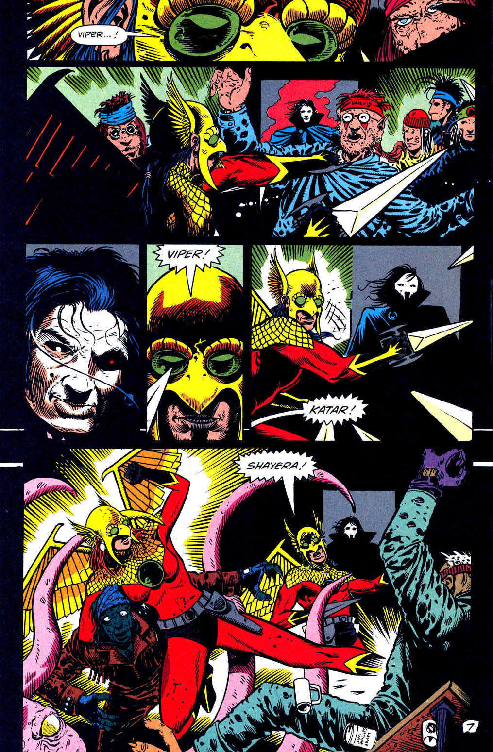 Read online Hawkworld (1990) comic -  Issue #32 - 8