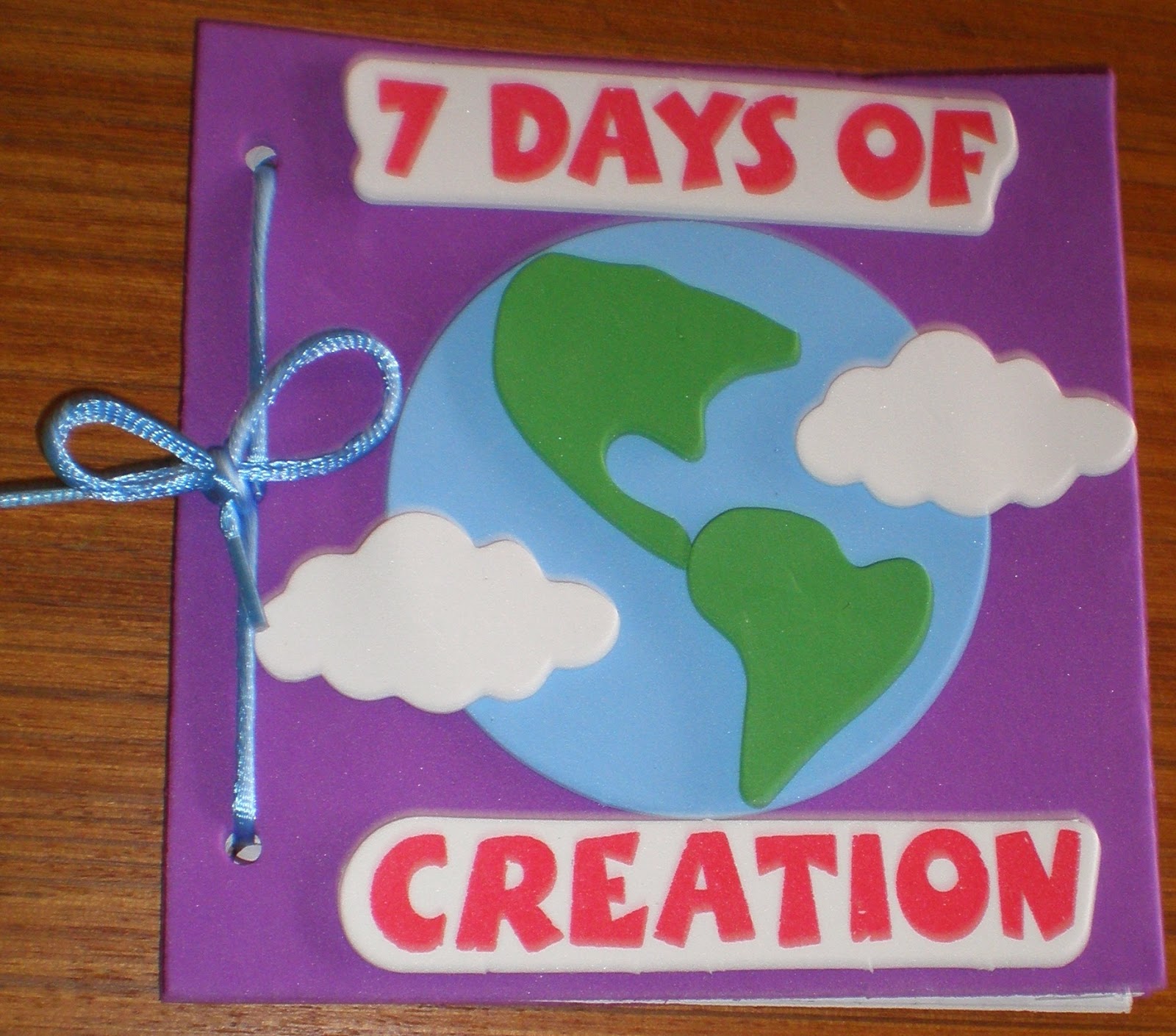 Petersham Bible Book Tract Depot 7 Days Of Creation Book Craft Kit