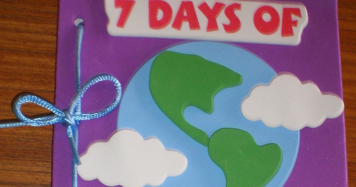 Petersham Bible Book & Tract Depot: 7 Days of Creation Book Craft Kit
