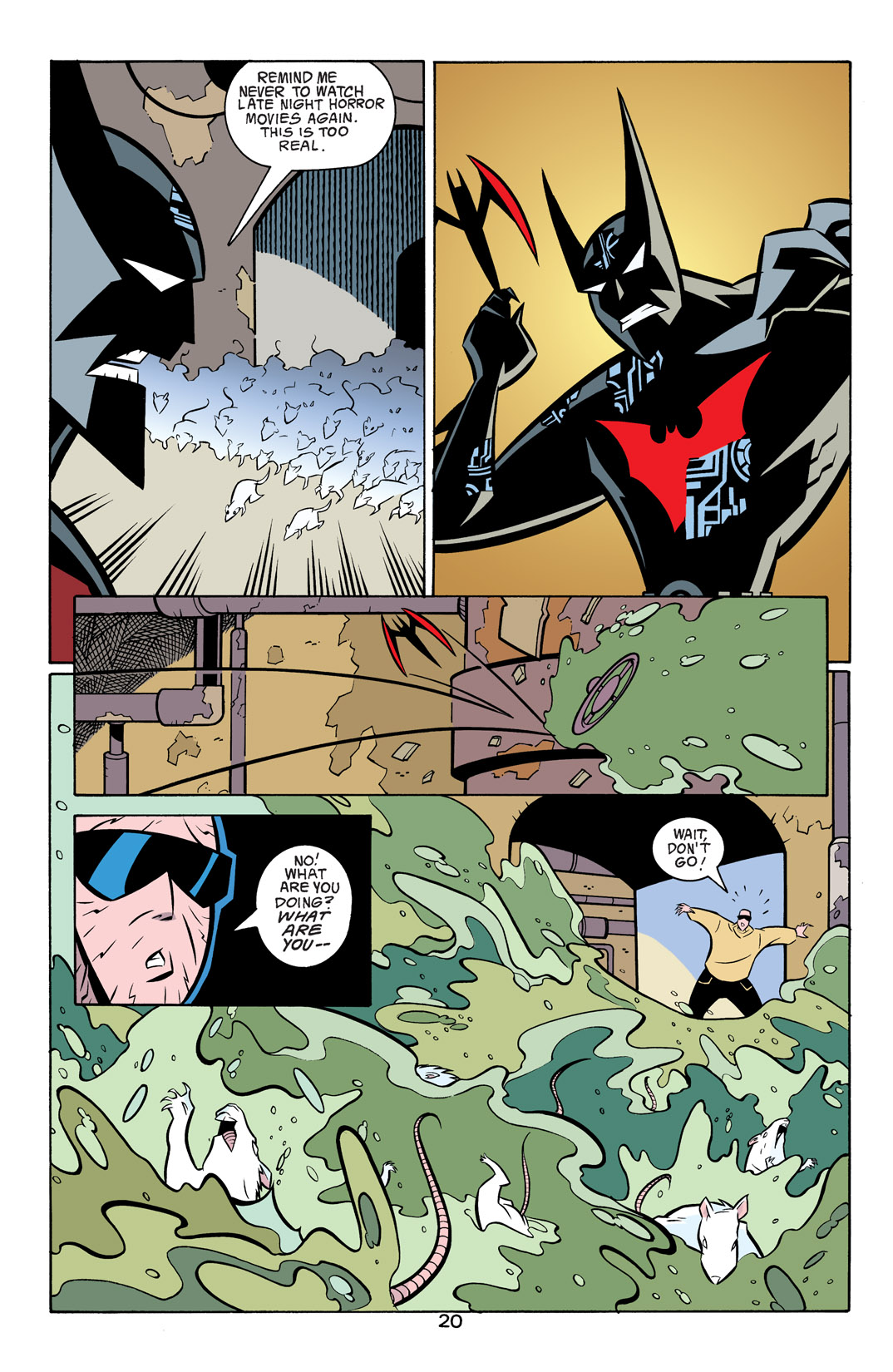 Read online Batman Beyond [II] comic -  Issue #17 - 21