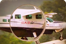 Warga Kobibkop Temukan Pesawat C208 Caravan Milik SAS yang Hilang