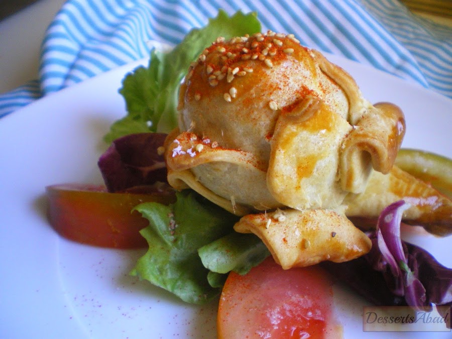 Alcachofas en sorpresa