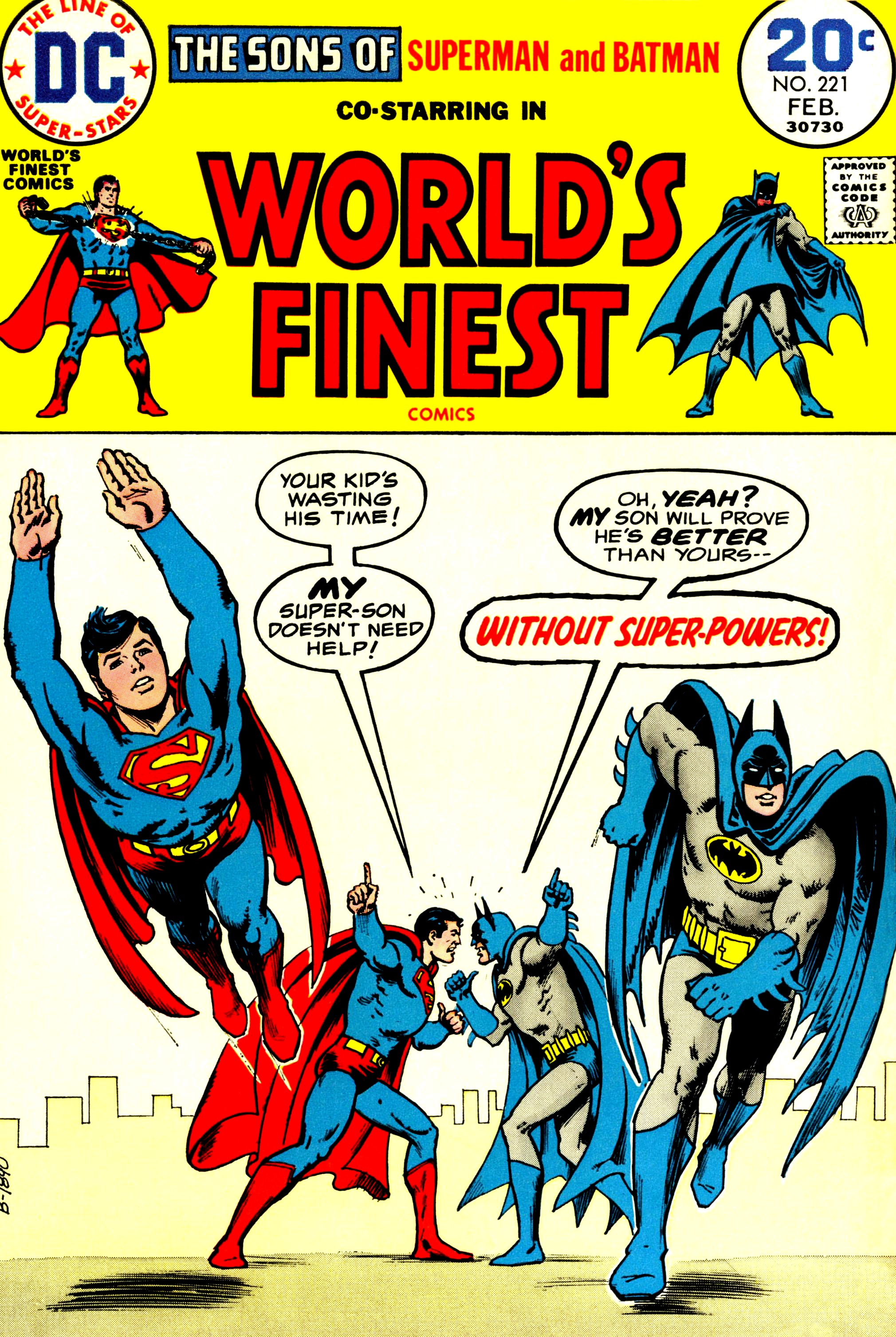 Read online World's Finest Comics comic -  Issue #221 - 1
