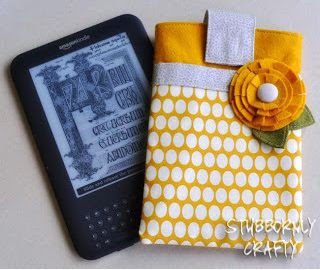 10 DIY Kindle and e-Reader Cover Tutorials, at Serenity Now