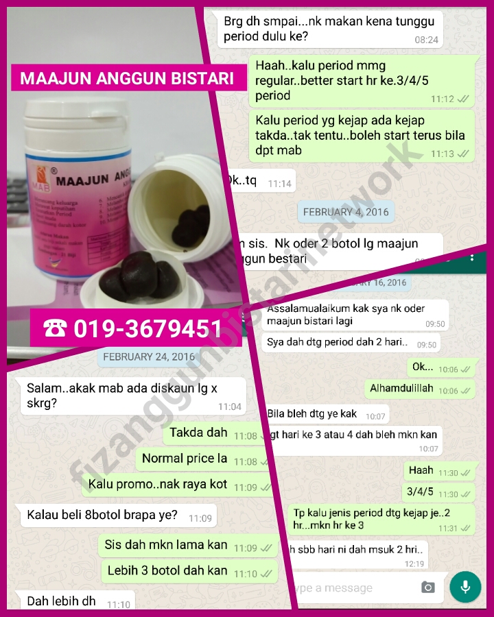 Resipi Anggun Kesan Sampingan Makan Maajun Anggun Bistari Mab