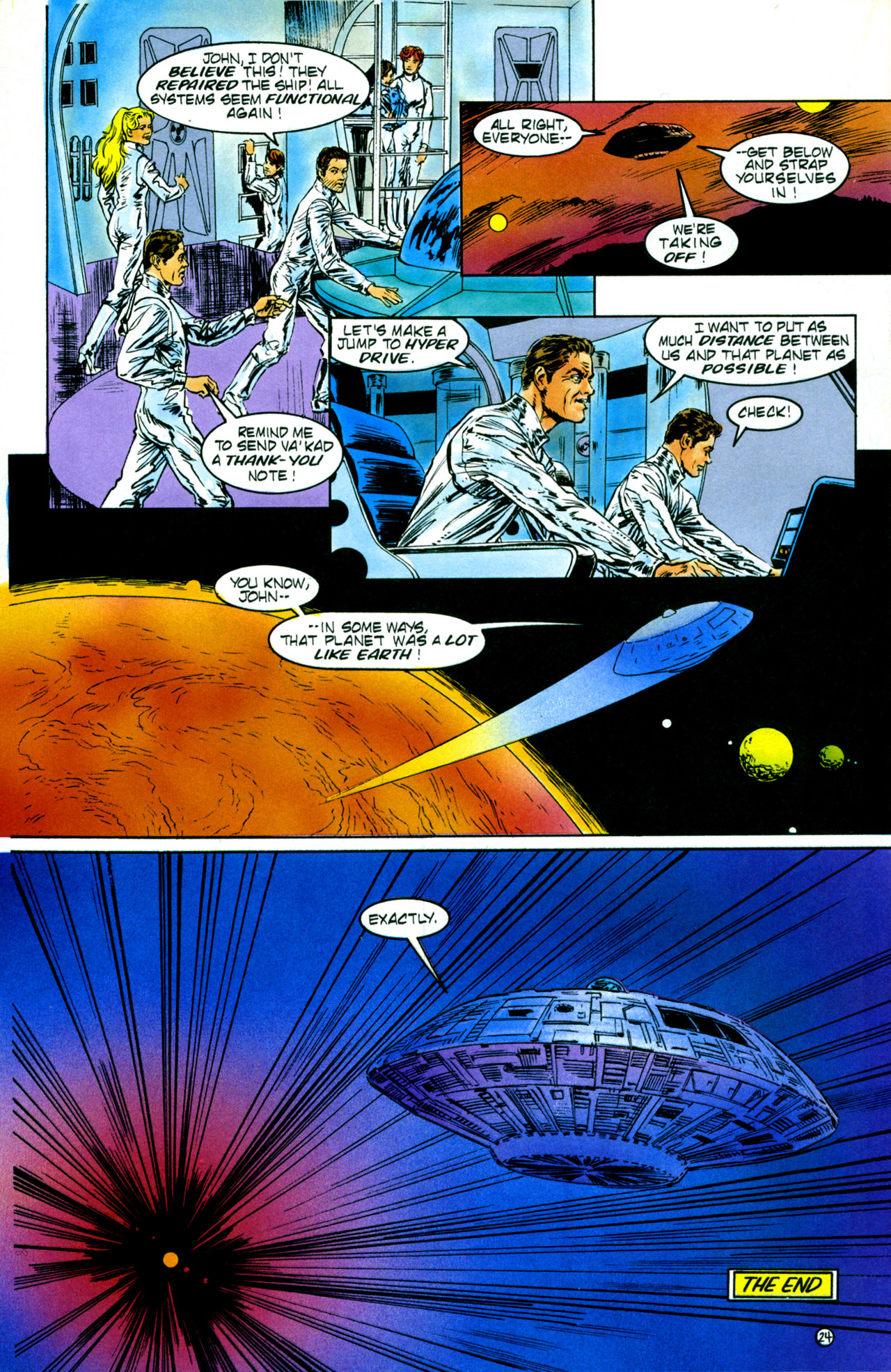 Read online Lost in Space (1991) comic -  Issue #4 - 33