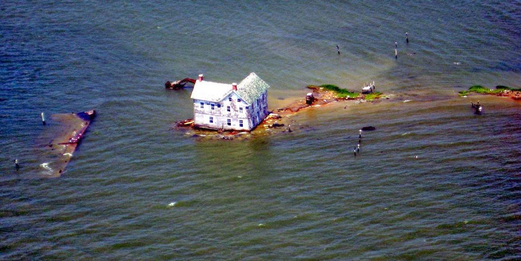Deserted Places Holland Island in the Chesapeake Bay