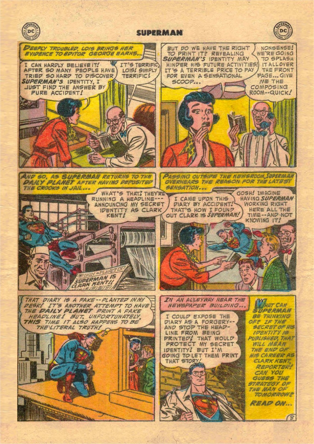 Read online Superman (1939) comic -  Issue #92 - 10