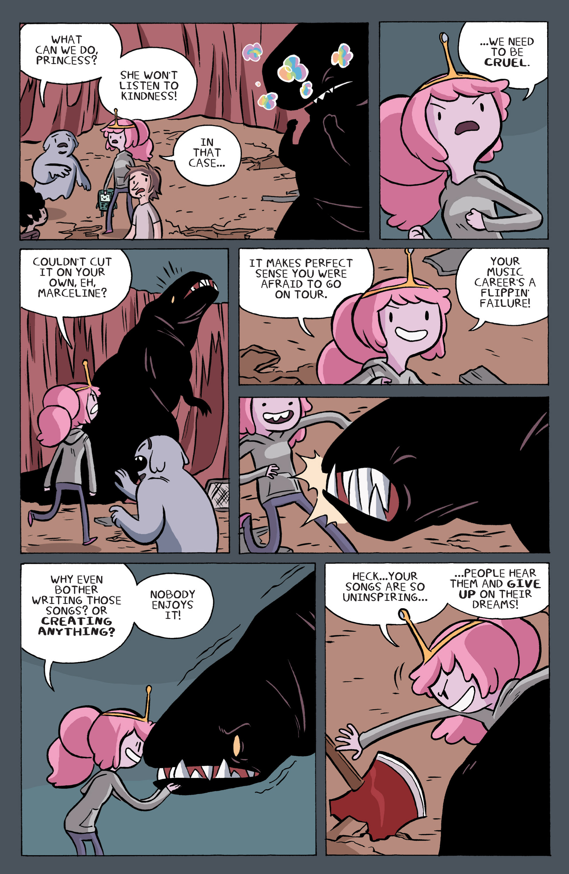 Read online Adventure Time: Marceline and the Scream Queens comic -  Issue #6 - 14