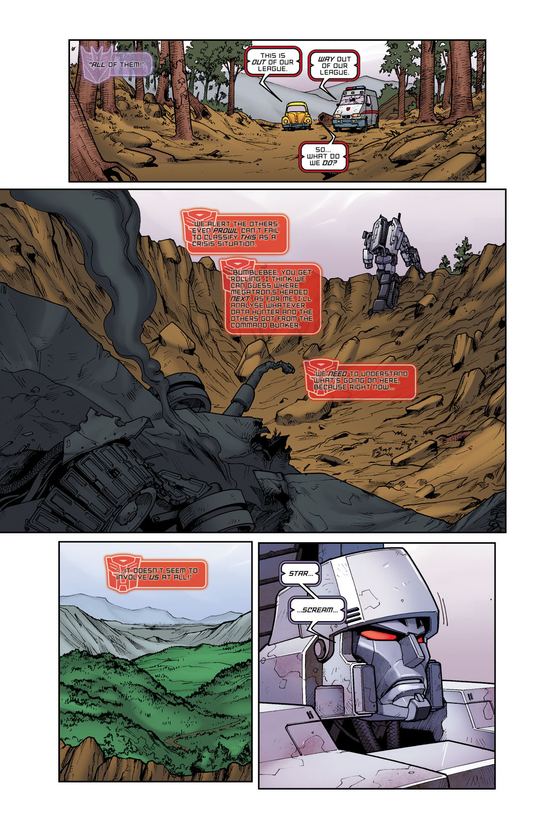 Read online The Transformers: Infiltration comic -  Issue #5 - 26