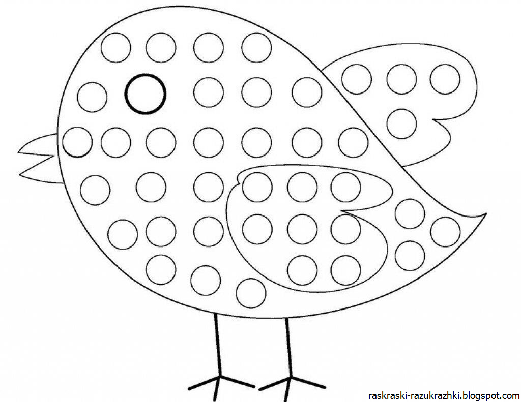 Раскраски Пластилином Для Детей