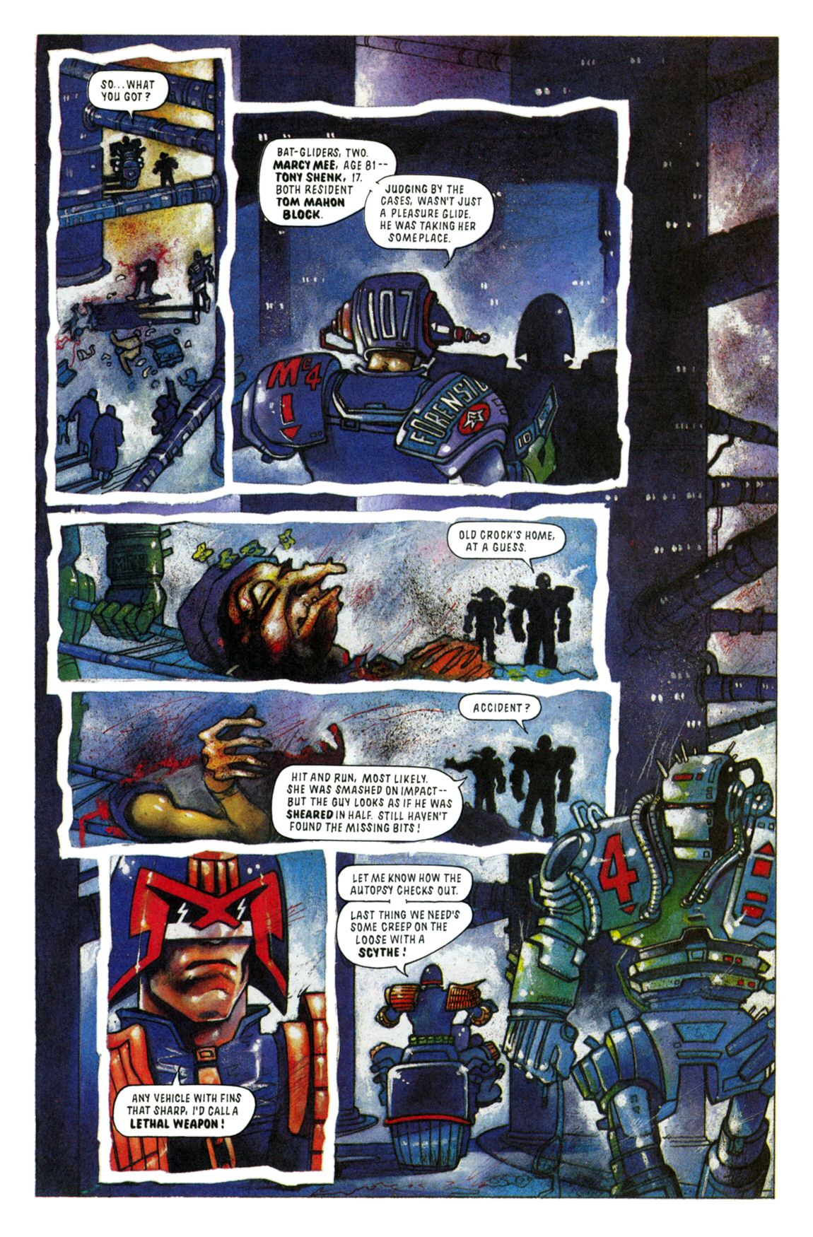 Read online Judge Dredd: The Complete Case Files comic -  Issue # TPB 16 (Part 1) - 112